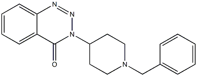 1-苄基-4-[3-(3,4-二氢-4-氧代-1,2,3-苯并三嗪)基]哌啶