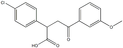 2-(4-chlorophenyl)-4-(3-methoxyphenyl)-4-oxobutanoic acid