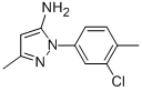 1-(3-chloro-4-methylphenyl)-3-methyl-1H-pyrazol-5-amine