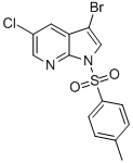 3-Bromo-5-chloro-1-[(4-methylphenyl)sulfonyl]-1H-pyrrolo[2,3-b]pyridine