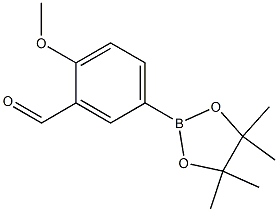 2-甲氧基-5-(4,4,5,5-四甲基-1,3,2-二氧硼杂环戊烷-2-基)苯甲醛