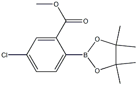 5-氯-2-(4,4,5,5-四甲基-1,3,2-二氧杂硼杂环戊烷-2-基)苯甲酸甲酯