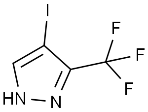 4-iodo-3-(trifluoromethyl)-1H-pyrazole