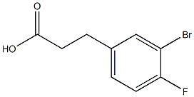 3-(3-Bromo-4-fluoro-phenyl)-propionic acid