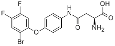 N-[4-(2-BROMO-4,5-DIFLUOROPHENOXY)PHENYL]-L-ASPARAGINE