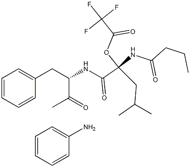 (αS)-α--氨基苯丁酰基-L-亮氨酰基-L-苯丙氨酸甲酯单(三氟乙酸盐)