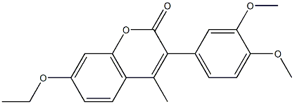 3-(3,4-dimethoxyphenyl)-7-ethoxy-4-methylchromen-2-one