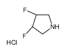 Pyrrolidine, 3,4-difluoro-, hydrochloride (1:1), (3S,4R)-rel-