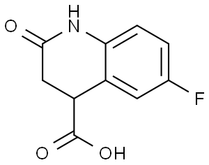 6-氟-2-氧代-1,2,3,4-四氢喹啉-4-羧酸