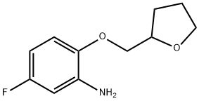 5-Fluoro-2-(tetrahydro-furan-2-ylmethoxy)-phenylamine