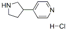 4-PYRROLIDIN-3-YLPYRIDINE HYDROCHLORIDE