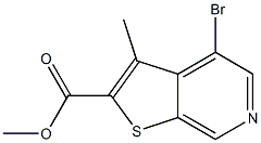 Methyl 4-bromo-3-methylthieno-[2,3-c]pyridine-2-carboxylate