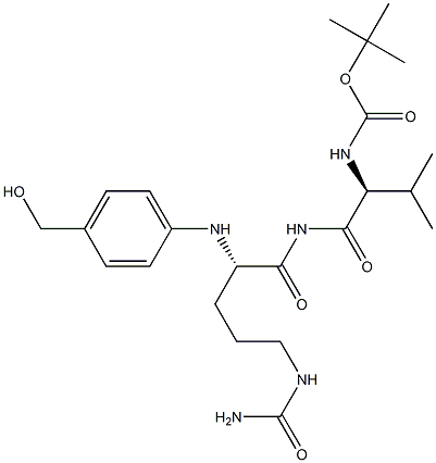 ((S)-1-(((S)-1-((4-(羟甲基)苯基)氨基)-1-氧代-5-脲基戊-2-基)氨基)-3-甲基-1-氧代丁-2-基)氨基甲酸叔丁酯