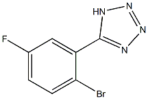 5-(2-Bromo-5-fluoro-phenyl)-2H-tetrazole