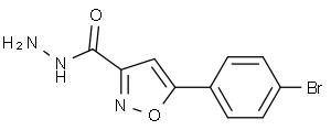 5-(4-溴苯基)异恶唑-3-羧酸酰肼