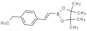 4-Ethyl-Trans-Beta-Styrylboronic Acid Pinacol Ester