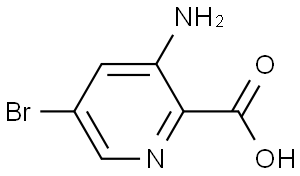 2-Pyridinecarboxylic acid, 3-aMino-5-broMo-