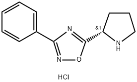 3-Phenyl-5-(S)-pyrrolidin-2-yl-[1,2,4]oxadiazole hydrochloride