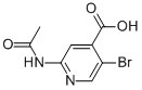 2-ACETAMIDO-5-BROMOISONICOTINIC ACID