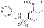 (5-(N-苄基氨磺酰基)-2-甲基苯基)硼酸