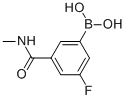 3-FLUORO-5-(METHYLCARBAMOYL)PHENYLBORONIC ACID