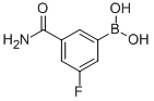 3-(AMINOCARBONYL)-5-FLUOROBENZENEBORONIC ACID