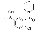 4-氯-3-(哌啶-1-羰基)苯基硼酸