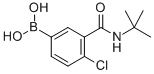 4-氯-3-(叔丁基氨甲酰基)苯基硼酸