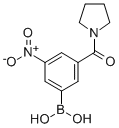 3-硝基-5-(吡咯啉-1-羰基)苯基硼酸