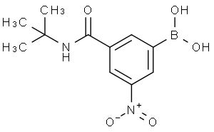 3-(T-Butylcarbamoyl)-5-Nitrophenylboronic Acid