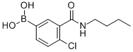 4-CHLORO-3-(N-BUTYLAMINOCARBONYL)PHENYLBORONIC ACID