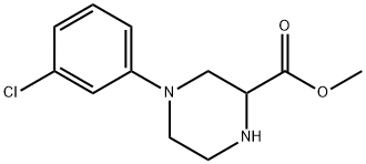 METHYL 4-(3-CHLOROPHENYL)PIPERAZINE-2-CARBOXYLATE