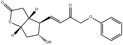 2H-Cyclopenta[b]furan-2-one, hexahydro-5-hydroxy-4-[(1E)-3-oxo-4-phenoxy-1-buten-1-yl]-, (3aR,4R,5R,6aS)-