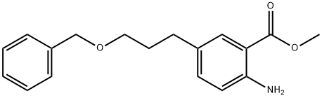 Methyl 2- amino- 5- [3- (benzyloxy) propyl] benzoate