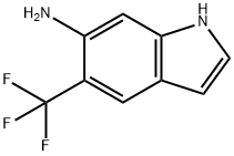 1H-Indol-6-amine, 5-(trifluoromethyl)-