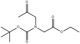 tert-Butoxycarbonyl-(2-oxo-propyl)-amino]-acetic acid ethyl ester