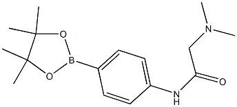 2-(二甲氨基)-N-(4-(4,4,5,5-四甲基-1,3,2-二硼戊环-2-基)苯基)乙酰胺