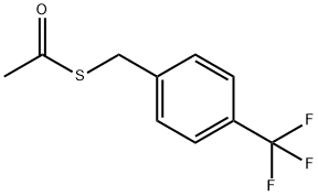 Ethanethioic acid, S-[[4-(trifluoromethyl)phenyl]methyl] ester