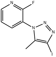 2-氟-3-(4-碘-5-甲基-1H-1,2,3-三唑-1-基)-吡啶