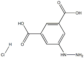 5-hydrazinylbenzene-1,3-dicarboxylic acid hydrochloride