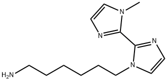 6-(1'-甲基-1H,1'H-[2,2'-联咪唑]-1-基)己-1-胺