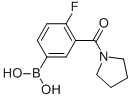 (4-氟-3-(吡咯烷-1-羰基)苯基)硼酸