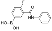 4-氟-3-(苯基氨甲酰基)苯基硼酸