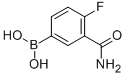 3-(Aminocarbonyl)-4-fluorobenzeneboronic acid, 5-Borono-2-fluorobenzamide