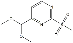 4-(二甲氧基甲基)-2-(甲磺酰基)嘧啶