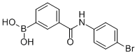 3-(4-溴苯基氨甲酰基)苯基硼酸