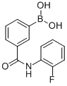 3-(2-FLUOROPHENYLCARBAMOYL)PHENYLBORONIC ACID