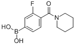 3-FLUORO-4-(PIPERIDINE-1-CARBONYL)BENZENEBORONIC ACID