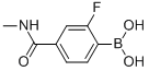 4-(N-METHYLAMINOCARBONYL)-2-FLUOROPHENYLBORONIC ACID