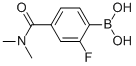 DIMETHYL 4-BORONO-3-FLUOROBENZAMIDE